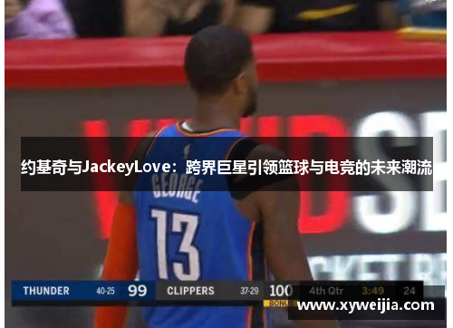 约基奇与JackeyLove：跨界巨星引领篮球与电竞的未来潮流