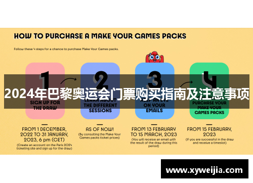 2024年巴黎奥运会门票购买指南及注意事项